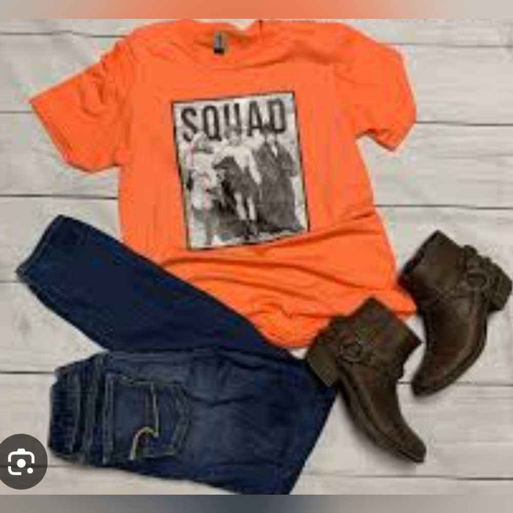 NWT Hocus Pocus Squad Goals Orange Graphic Tee Size Large